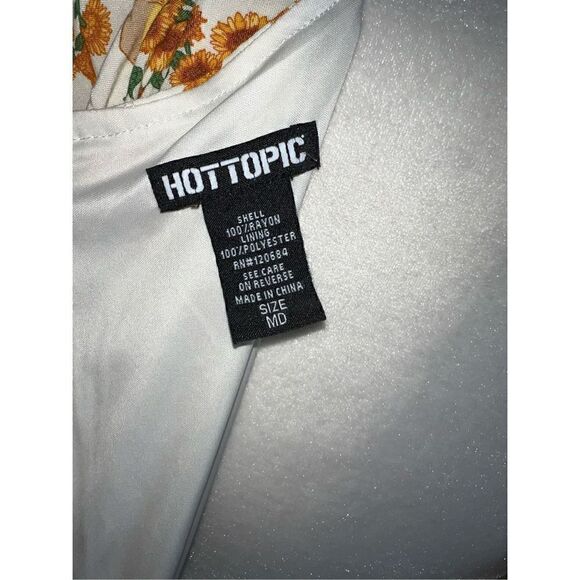 Sunflower Puff Sleeve Dress (Med) - Picture 7 of 9